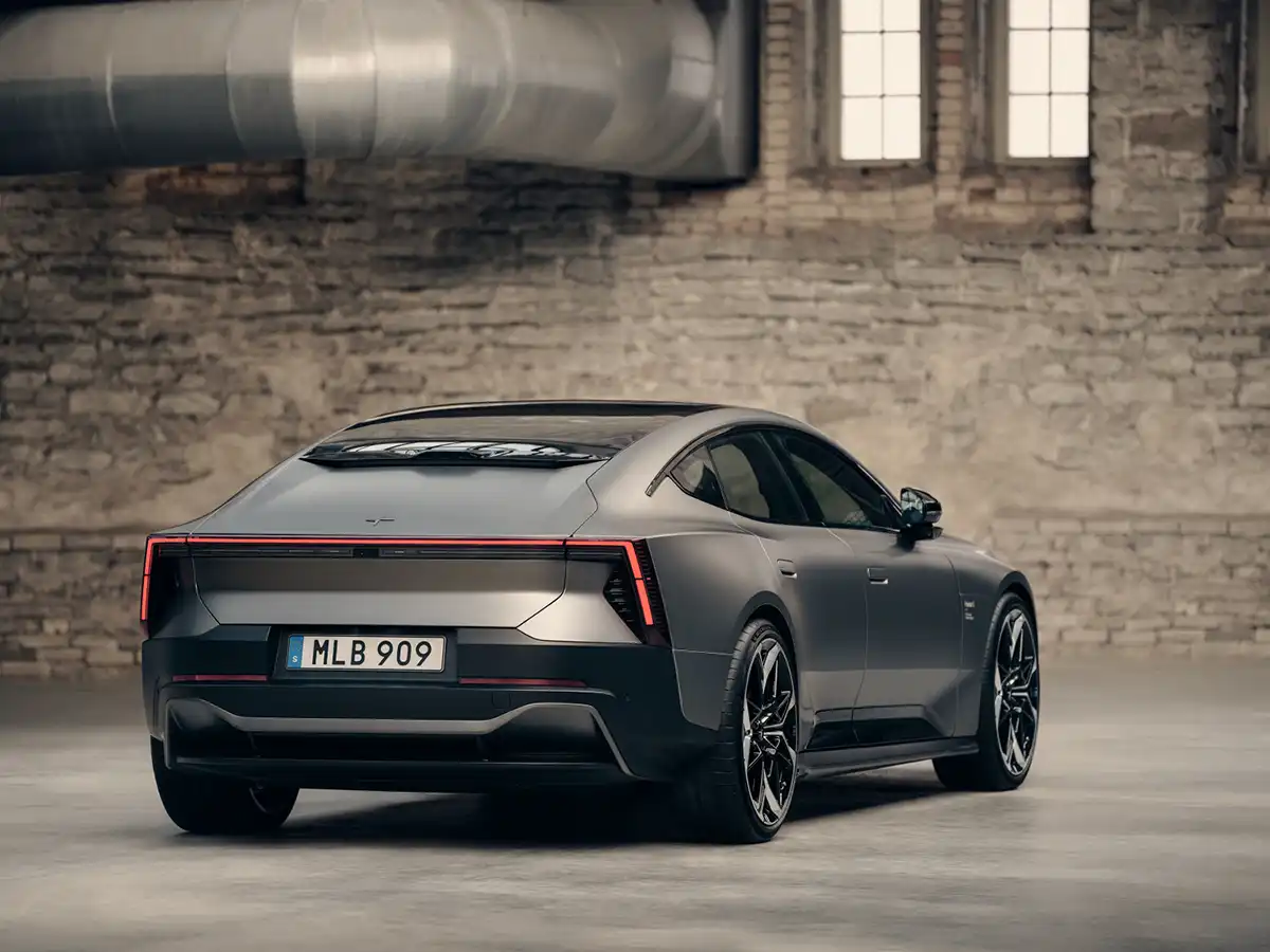 Production photo premium avec Polestar